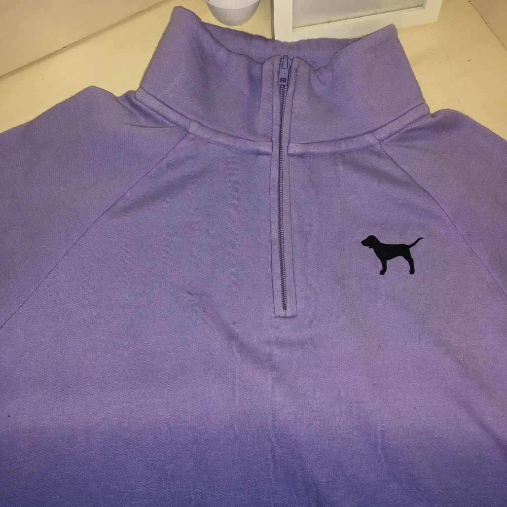 VS PINK Ombre Quarter Zip